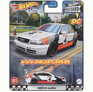 Hot Wheels Premium AUDI S4 quattro Sport #81 *Series Boulevard 2023* Real Riders - Imagen 1 de 1