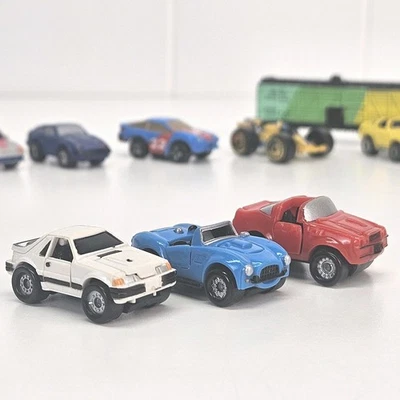 3x Micro Machines Deluxe Cars - Ford Mustang SVO, Shelby Cobra Roadster, Camaro - Image 1 of 4