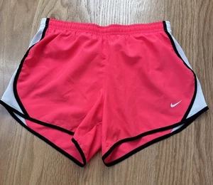 Nike Kid's Girls Dri-Fit Tempo Shorts w/ Liner Size L- Racer Pink/Black - Picture 1 of 8