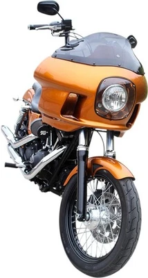 Reloj de fábrica 9 pulgadas Parabrisas acampanado para FXRP - motocicleta humo oscuro KWW-02-0500 Foto 1 de 4