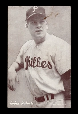 1947-66 Exhibits Set-Break Robin Roberts LOW GRADE *GMCARDS* - Image 1 of 2