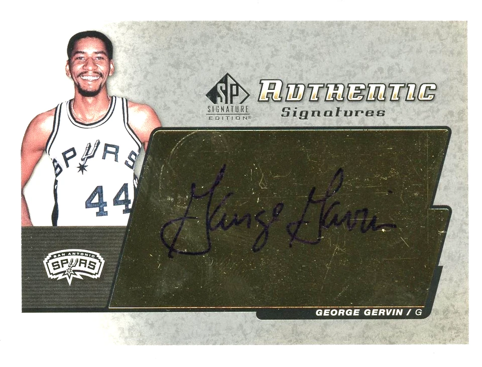 2004-05 SP 签名系列乔治·格文圣安东尼奥马刺签名完好 — 第 1/1 张图片