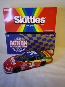 98 Ernie Irvan #36 Skittles 1:24 Pontiac Grand Prix coche NASCAR 50 aniversario - Imagen 1 de 9