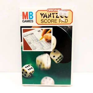 MB Games Original Yahtzee Score Pad 1982 Rare Boxed UNUSED (SCORE PAD ONLY) - Picture 1 of 12