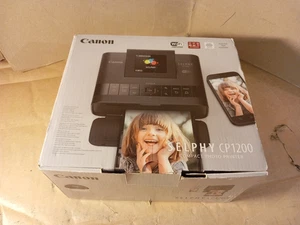 Canon SELPHY CP1200 Photo Printer - Black-BOXED WITH ACCESORIES - Picture 1 of 19
