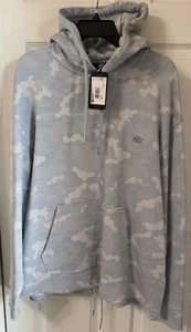 Armani Exchange Men's All Over Camo Print Pullover Hoodie Sweatshirt (Size L). - Picture 1 of 7