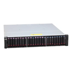 HP StorageWorks P2000 AP837A Fibre Channel Mini-SAS PSU 24x SFF Disk Array - Photo 1/4