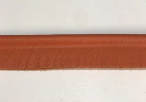 3 Yards Of Genuine 3/8” GARRETT LEATHER Welting~ Color: Chatham Cayenne WC684. - Picture 1 of 3