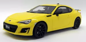 Kyosho 1/18 Scale Resin - KSR18027Y Subaru BRZ GT Yellow - Picture 1 of 5