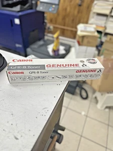 Neu versiegelt Original-Zubehör-Hersteller Canon GPR-8 schwarze Tonerkassette - Bild 1 von 1