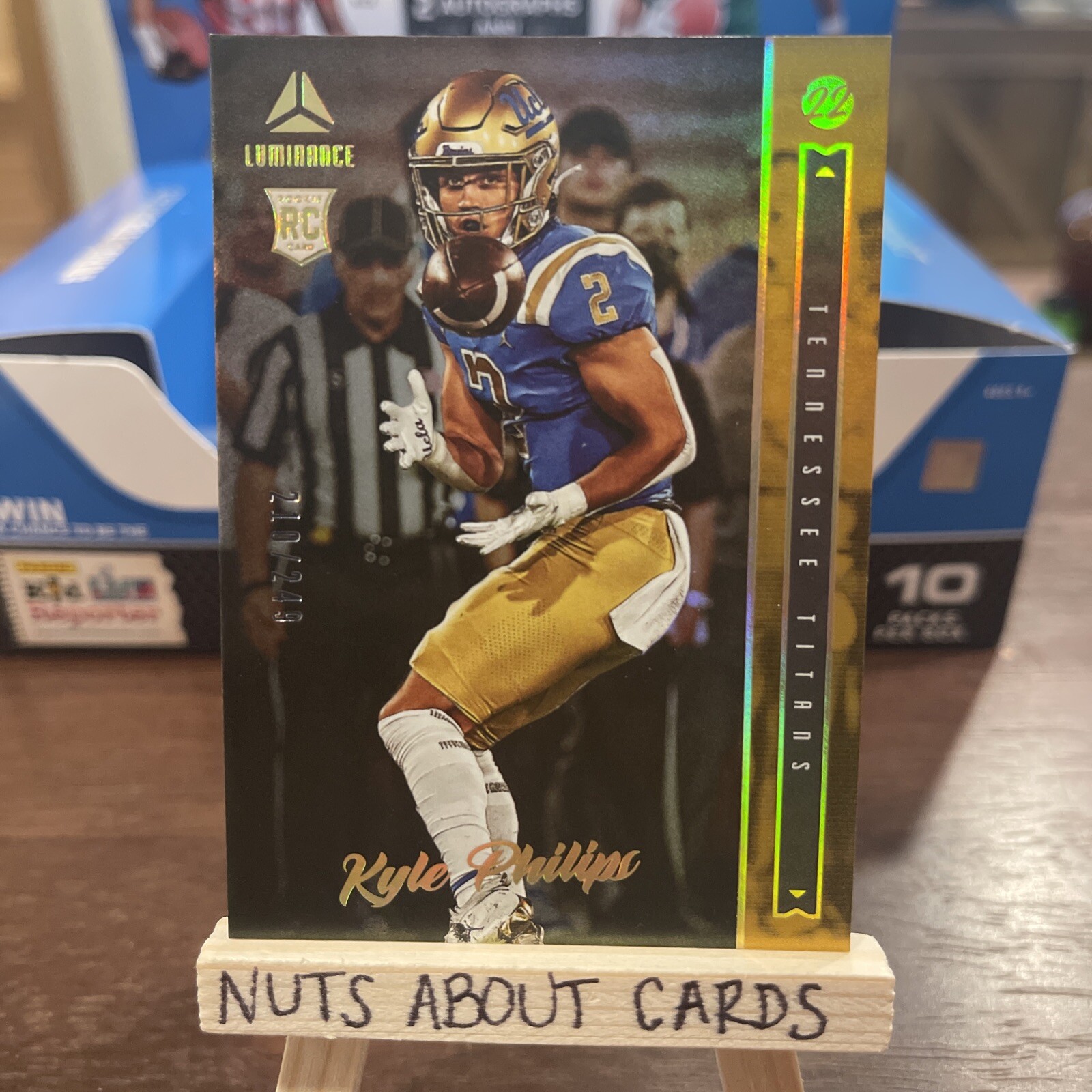2022 Panini Luminance Kyle Philips RC /249 Tennessee Titans #122 Gold