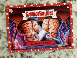 2020 TOPPS ON-DEMAND SET #3 GPK MR AND MRS RED HEARTS PARALLEL BRAINY JANEY #6a - Picture 1 of 1
