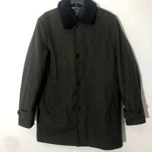 DKNY Mens Ultra Loft Jacket Insulated Wool Blend Size Medium - Picture 1 of 13