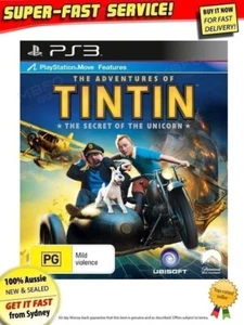 Tintin game Sony PS3 NEW RARE AU Tin Tin DVD movie comic book PlayStation 3 Game - Picture 1 of 1