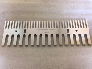 Router Aluminium Through Box Joint / Finger Joint 1/2 - 1/4 Jig Schablone 6061 USA - Bild 1 von 4