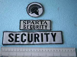 Security Company SPARTA patch LOT Serbia Protecting secure protect guard EMBLEM - Picture 1 of 3