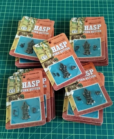 Vintage Homecraft Household Hinges #10 Single Decorative Small Lot Of 21 Cover