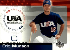 2004 (TEAM USA) USA Baseball 25th Anniversary #133 Eric Munson