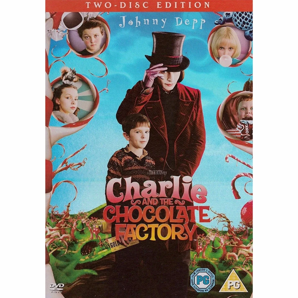 Charlie and the Chocolate Factory (DVD, 2005) 2-Disc Edition, New & Sealed - Image 1 of 1