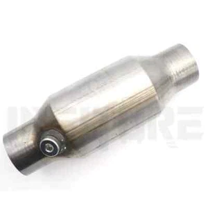 UNIVERSAL 2.5 INCH SPORTS CAT CATALYTIC CONVERTER HIGH FLOW 400 CELL STAINLESS - Picture 1 of 8