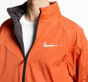 Nike Sphere Men's Running Track Jacket CI6594-803 Turf Orange/Black Size XS NEW - Picture 1 of 11