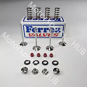 06-14 Honda TRX450R TRX 450ER 450R Ferrea +1mm Intake Exhaust Valves Spring Kit - Bild 1 von 5