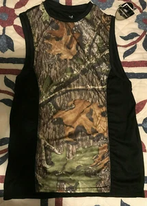 NWT Mossy Oak Men's Sleeveless Camouflage Muscle Tee M - Picture 1 of 6