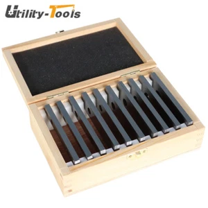 10 Pair 1/8 × 4" Precision Parallel Set 0. 001" Hardened Steel In Case New - Picture 1 of 8
