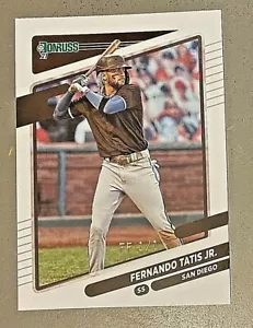 2021 Donruss (1-125) - Timbro 1/1 pellicola oro FAN - a scelta U *9021 - Foto 1 di 125
