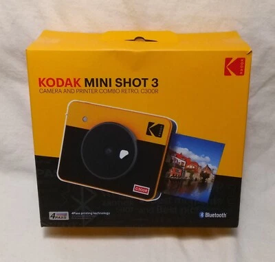 KODAK Mini Shot 3 Retro con Estuche de Transporte LTGEM y Cartuchos a Juego  Foto 1 de 4