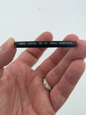 Bower 58mm UV  Multi-Coated Glass lens filter threaded DIGITAL HD Protection - Image 1 of 3