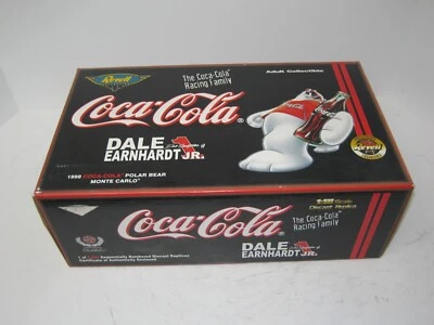 1/18 CHEVY #1 COCA COLA/DALE EARNHARDT JR. MONTE CARLO DIECAST RACE CAR NIB 1998 - Image 1 of 4