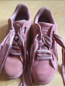 EU Größe 39 - PUMA Suede Heart Satin II Pink - Bild 1 von 7