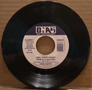 Jesse Hunter - Long Legged Hannah (from Butte Montana) (7", Single) EX - 32443 - Picture 1 of 3
