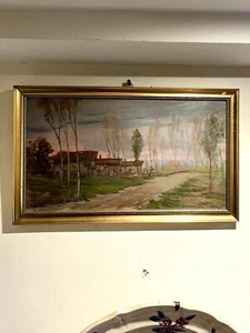 Olio Su Cartone Metà 900 - Foto 1 di 3