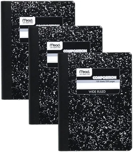 Composition Notebooks Mead,3 Pack of Books, School Pad,Notepad FAST SHIPPING!!! - Picture 1 of 11