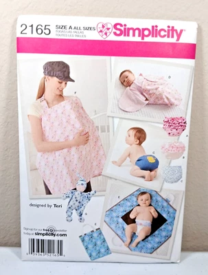 Simplicity Pattern 2165 Babies Accessories All Sizes - Image 1 of 3