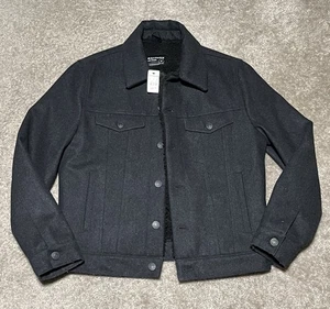 Express Schurwolle Herrenjacke schwarz Größe: Small - Bild 1 von 7