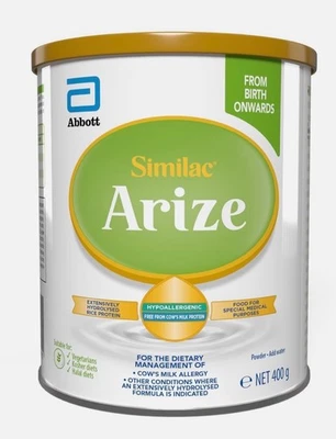 Similac Arize Cows Milk Protein-free Infant Formula 400g UK PHARMACY STOCK - Image 1 of 2
