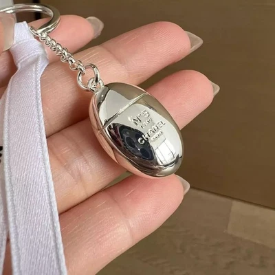 NIB CHANEL BEAUTY Parfums No 5 GIFT Keychain Key RING charm - Image 1 of 4