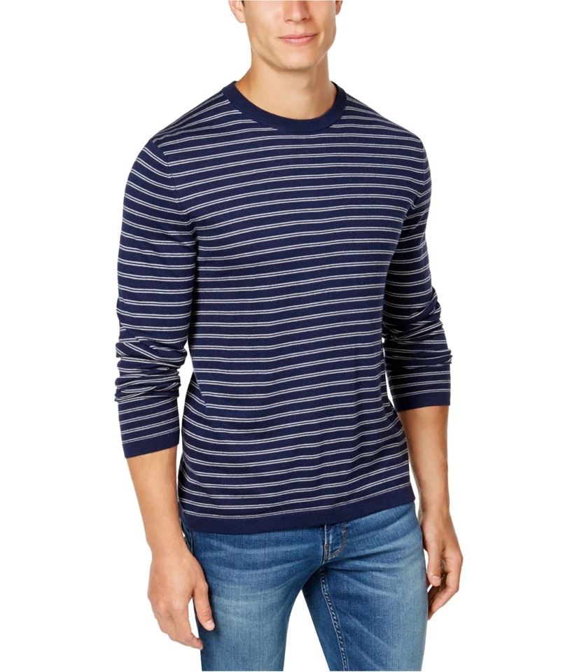 Camiseta básica tejida de mezcla de seda Club Room para hombre Foto 1 de 1