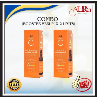 Suero potenciador iluminador Boots Vitamina C 15 ml x 2 unidades Foto 1 de 4
