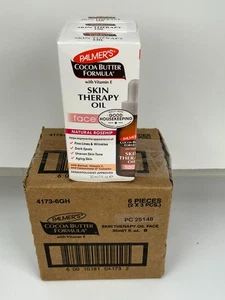 Palmers Kakaobutter Hauttherapie Öl Gesicht mit Vitamin E Kiste mit je 6 1 flüssige Unze - Bild 1 von 2
