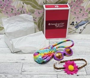 American Girl Doll Beforever Julie Accessories - Tote Bag Headband Sunglasses - Picture 1 of 8