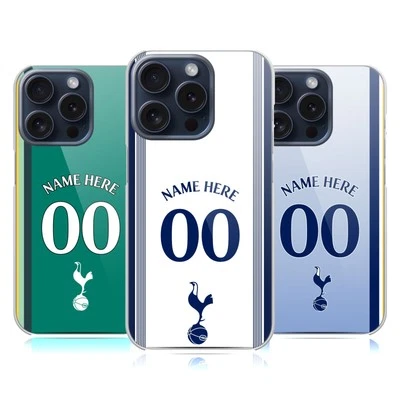 PERSONALIZADO TOTTENHAM HOTSPUR F.C. KIT DE INSIGNIAS 2024/25 FUNDA PARA TELÉFONOS APPLE iPHONE Foto 1 de 4