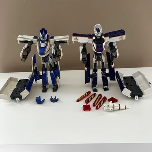Shinkansen Henkei Robo Shinkalion E7 Kagayaki E3 Tsubasa Tren Robot Set Japón - Imagen 1 de 12
