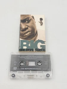 Notorious B.I.G. One More Chance Cassette Tape 1994 Rap Hip-Hop Arista Vintage R - Foto 1 di 3