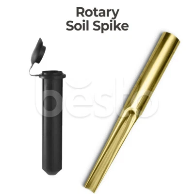 BESTO Metal Ground Spike Soil Garden Clothes Line Socket Rotary Airer Parasol Washing