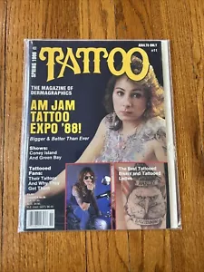 TATTOO MAGAZINE Spring 1988 Am Jam Expo '88, Best Bikers & Ladies - Picture 1 of 7