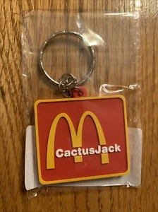 Travis Scott Cactus Jack CJ Arches Keychain McDonald's NEW - Picture 1 of 1